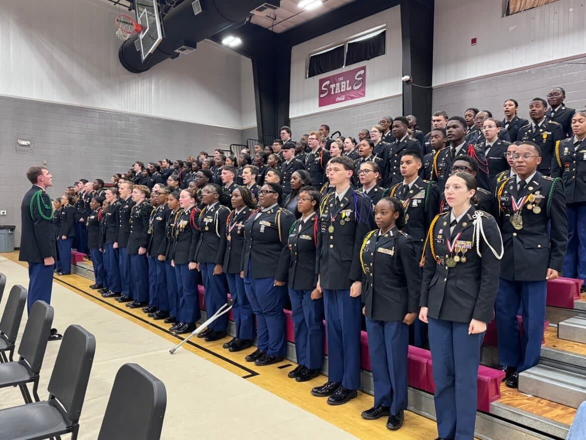 Stanhope Elmore JROTC honors more than 100 cadets at awards ceremony