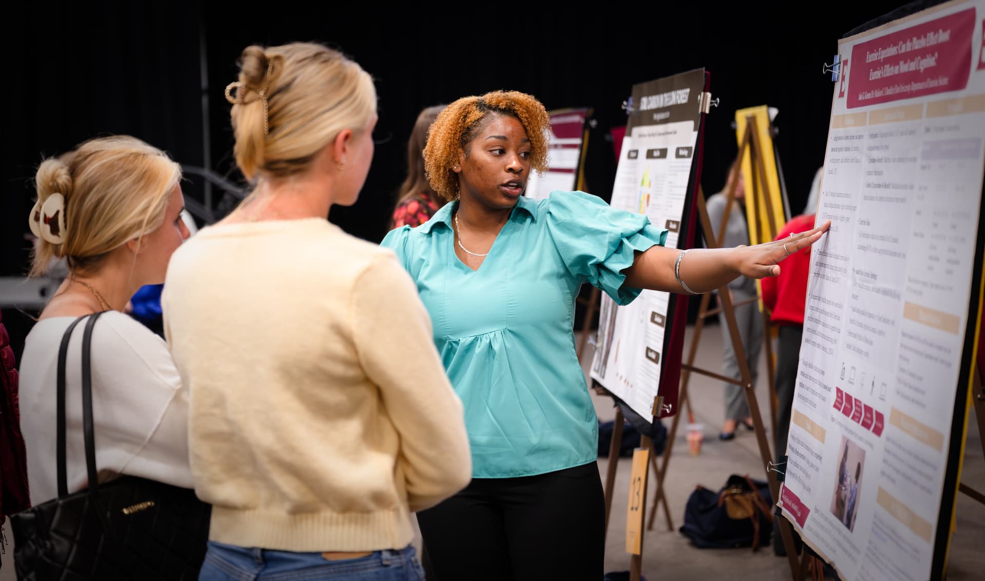 Elon University holds largest-ever undergraduate research forum in Alamance County