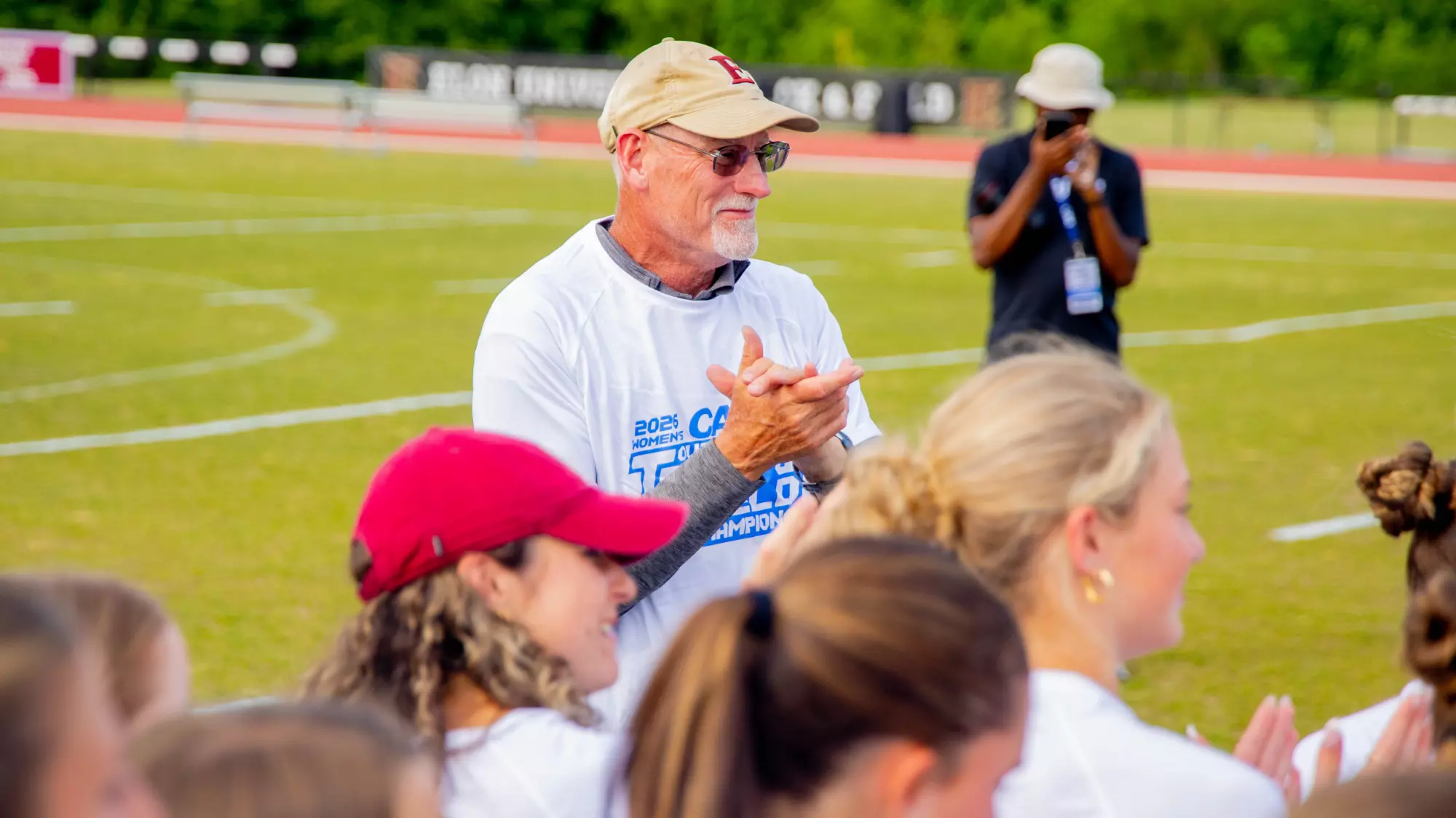 Elon’s Mark Elliston named CAA women’s outdoor track coach of the year