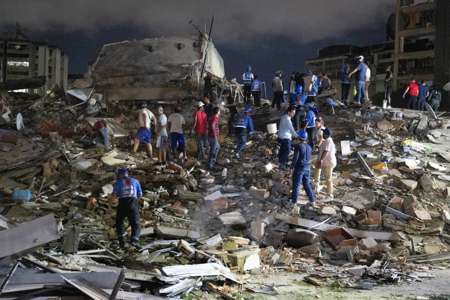 Powerful earthquakes kill at least 235 in Venezuela, rescue continues