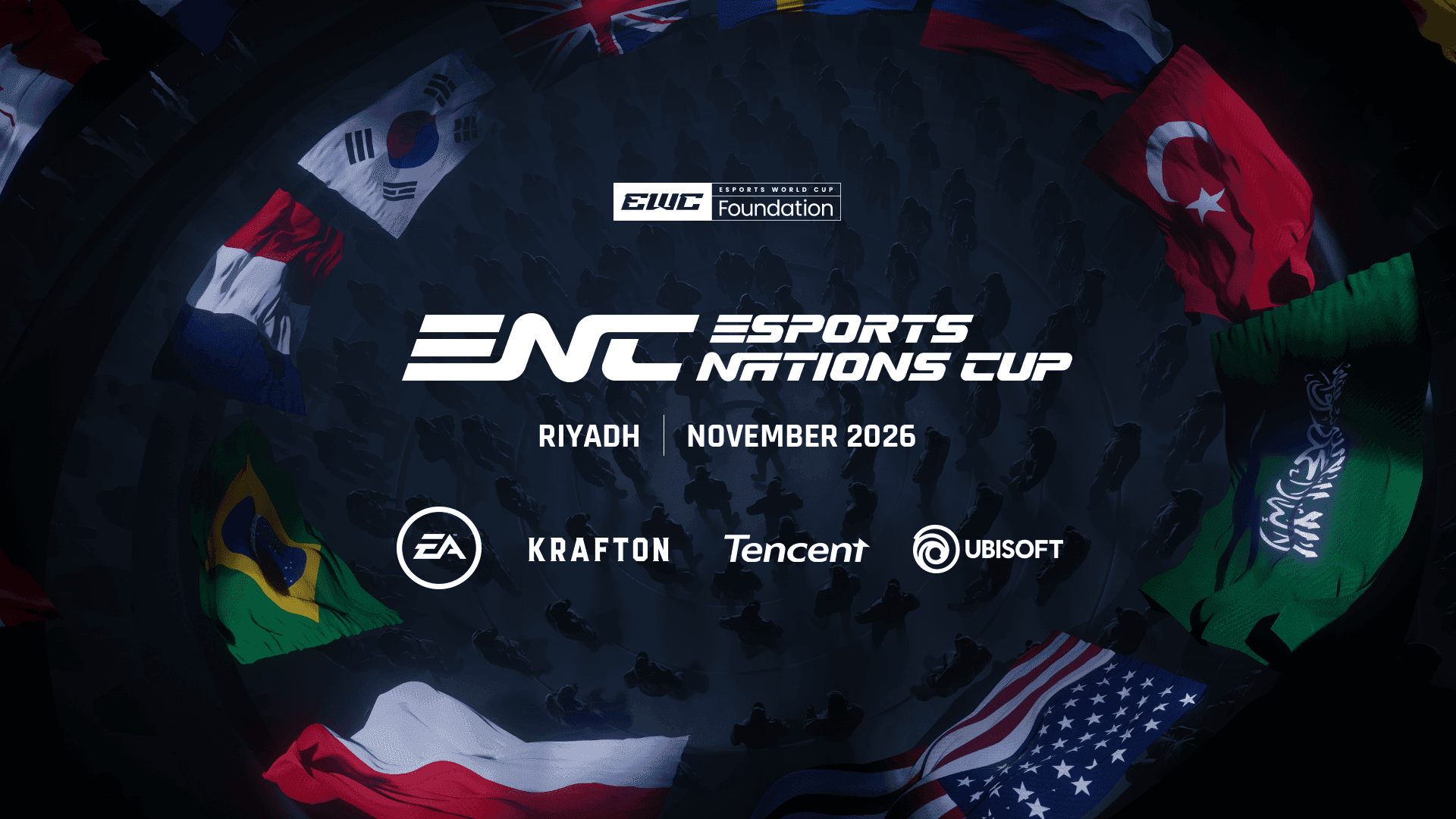 Esports Nations Cup 2026 Names National Team Partners Across 100 Countries