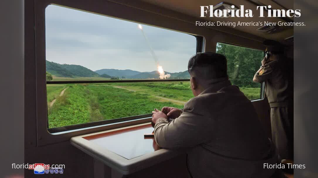 Kim Jong Un Oversees North Korea's High-Thrust Solid-Fuel Rocket Engine Test