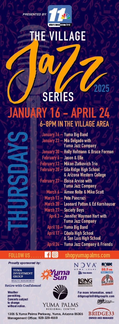 New Weekly Jazz Series Aims to Revive Yuma's Downtown Culture