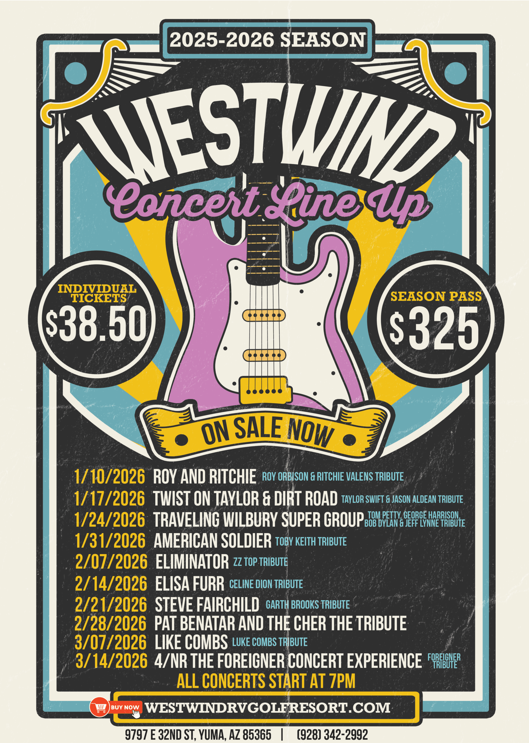 Westwind Resort launches winter tribute concert season for snowbirds