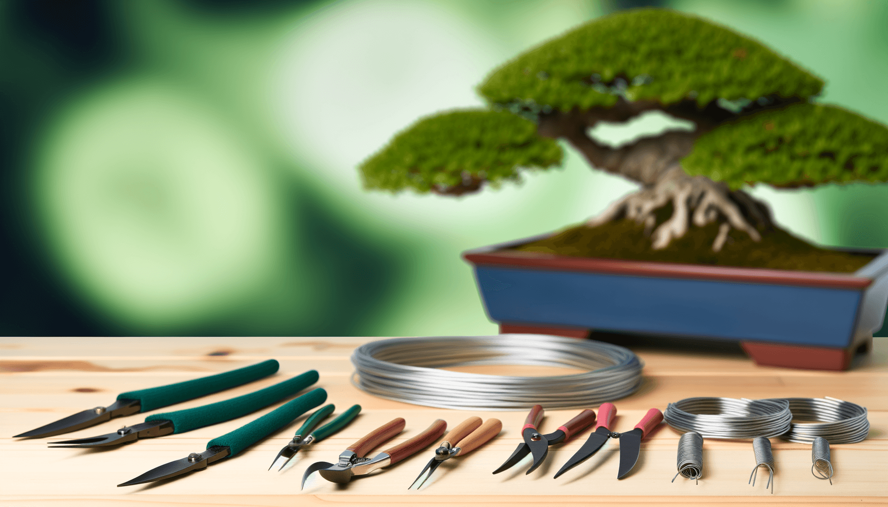 Essential beginner bonsai toolkit and practical usage primer