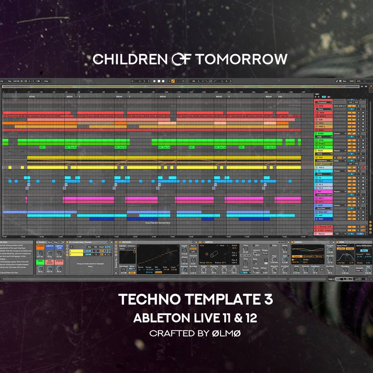 Children Of Tomorrow releases ØLMØ's Techno Template 3 based on Temperature