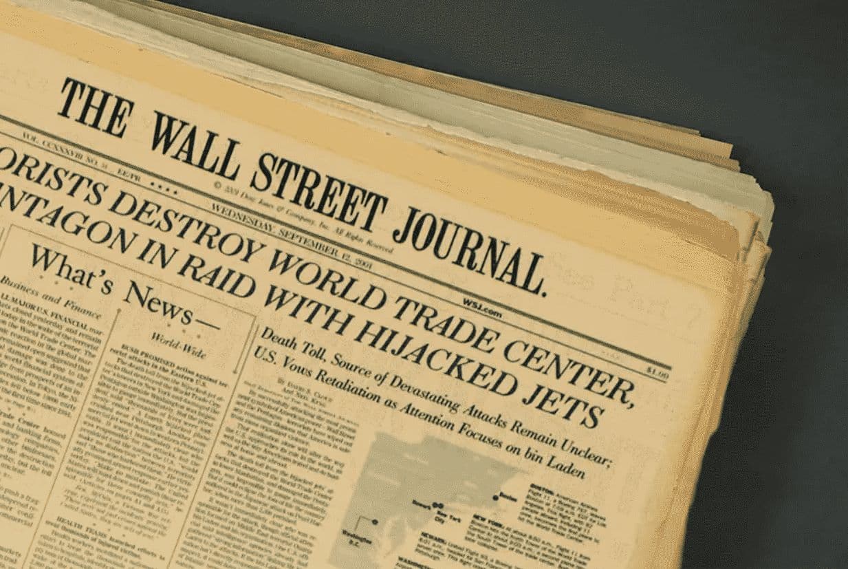 Wall Street Journal Archive Snapshot Highlights Value of Historical Coverage