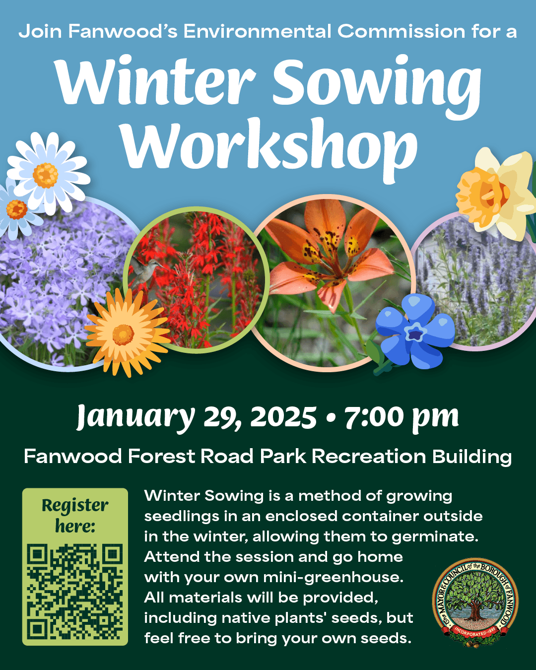 Kidzeum, Extension host winter sowing workshop to jumpstart native gardens