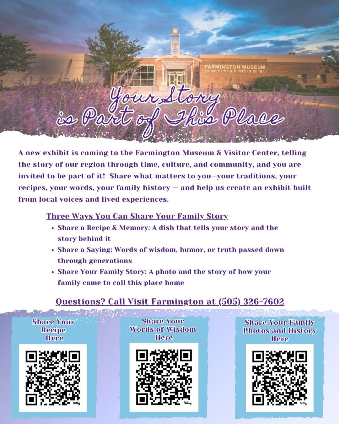 Farmington Museum Seeks Recipes, Stories to Shape New Community Exhibit