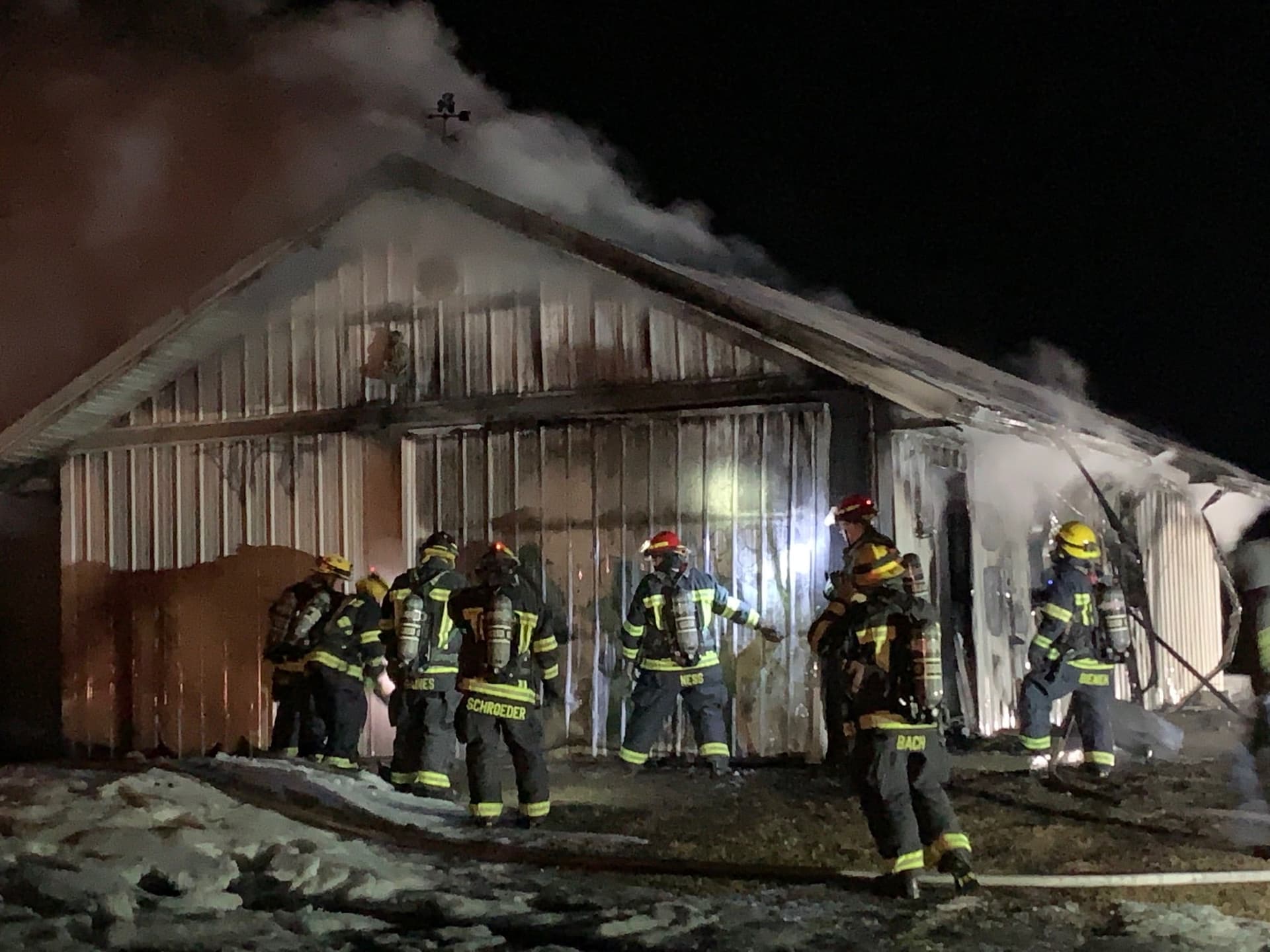 Shed Destroyed by Fire South of Fergus Falls Causes Feed Loss