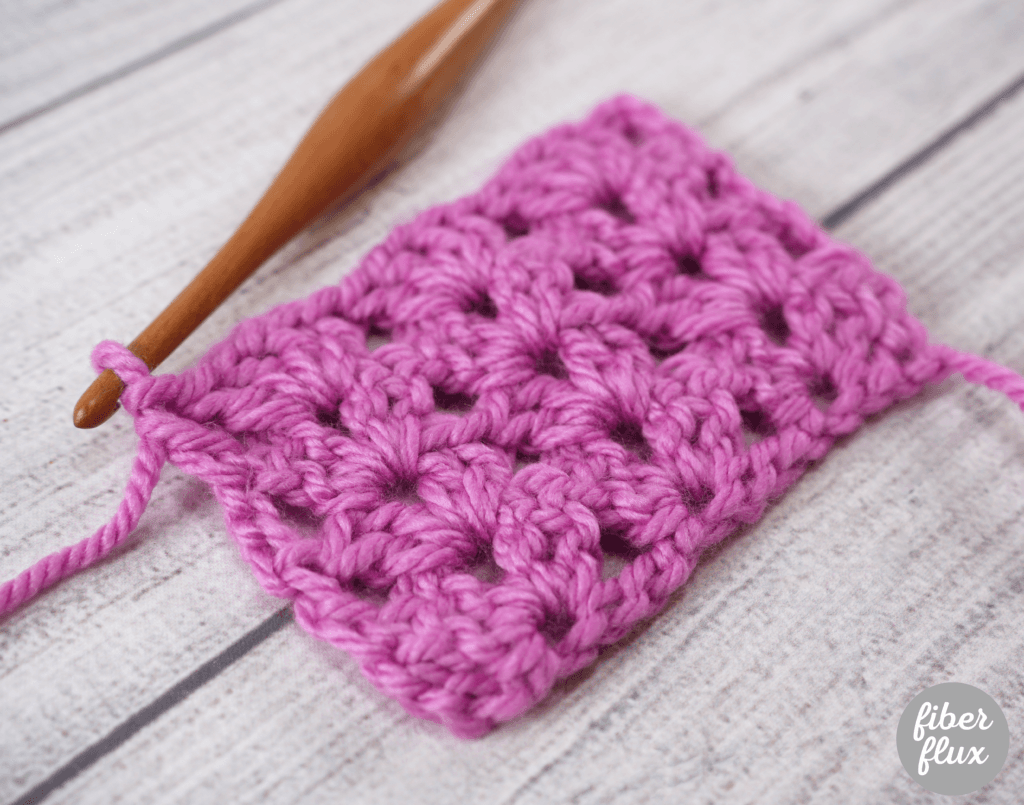 Fiber Flux Tutorial Shows Iris Stitch With Chunky Lace Appeal