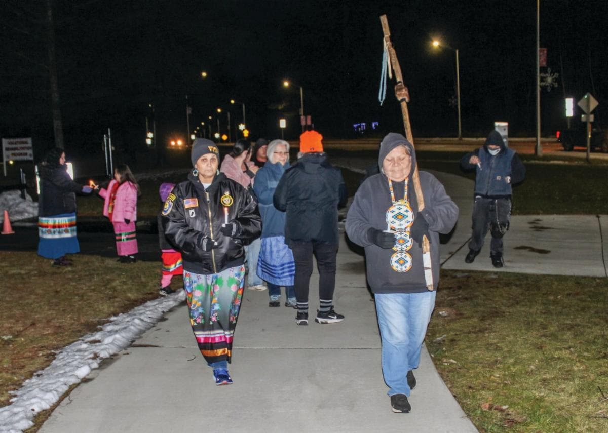 Menominee Tribe Held Zoar Community Legislative Meeting December 8