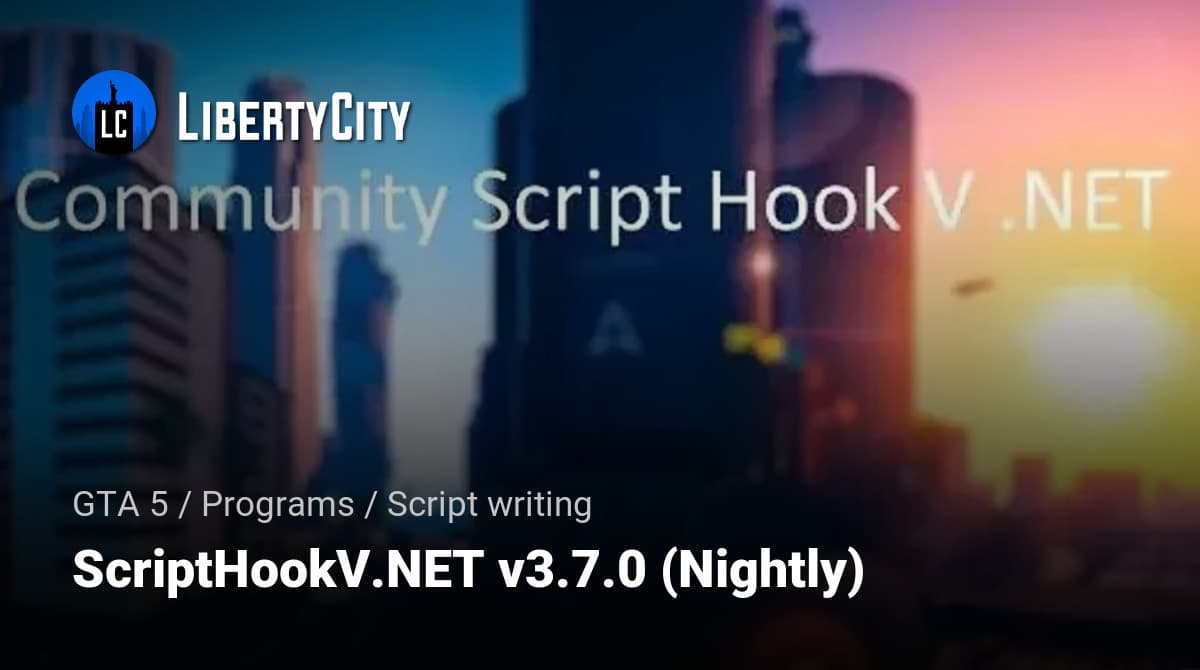 ScriptHookVDotNet nightly update changes GTA V mod API for developers