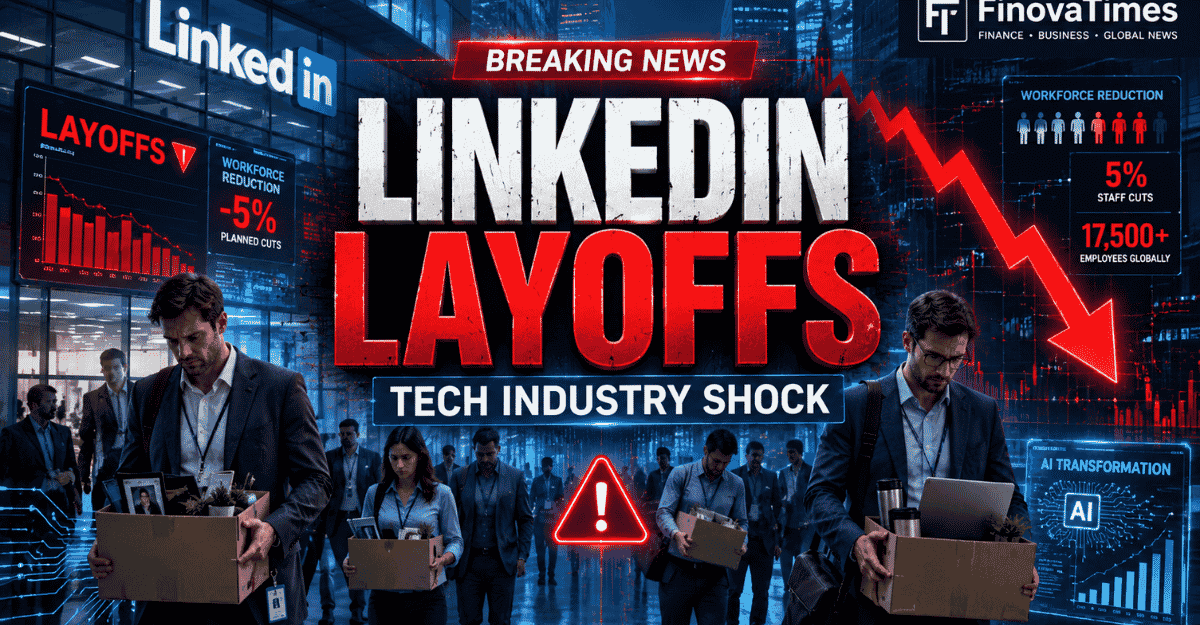 LinkedIn cuts 5% of staff as it refocuses on growth areas