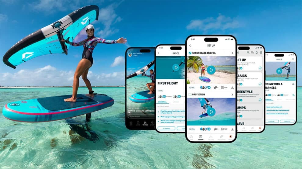 Duotone Wing Academy helps foil surfers progress with structured video lessons