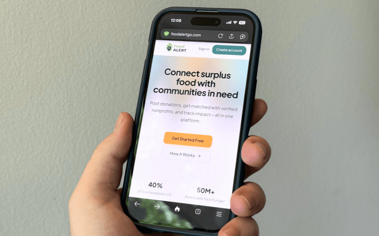 FoodALERT app aims to speed food rescue pickups