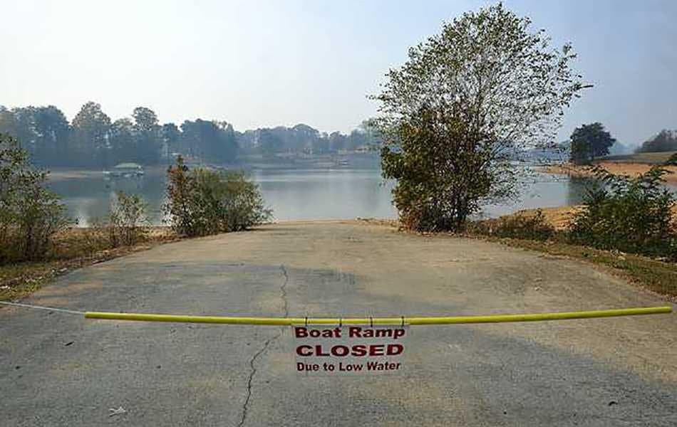 Officials say recent rain barely lifts Lake Lanier amid drought constraints