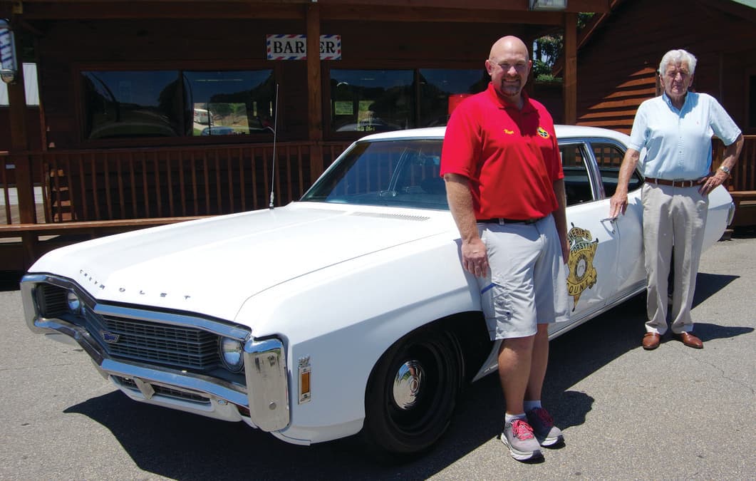 Cumming unveils replica patrol car honoring slain 1972 deputies