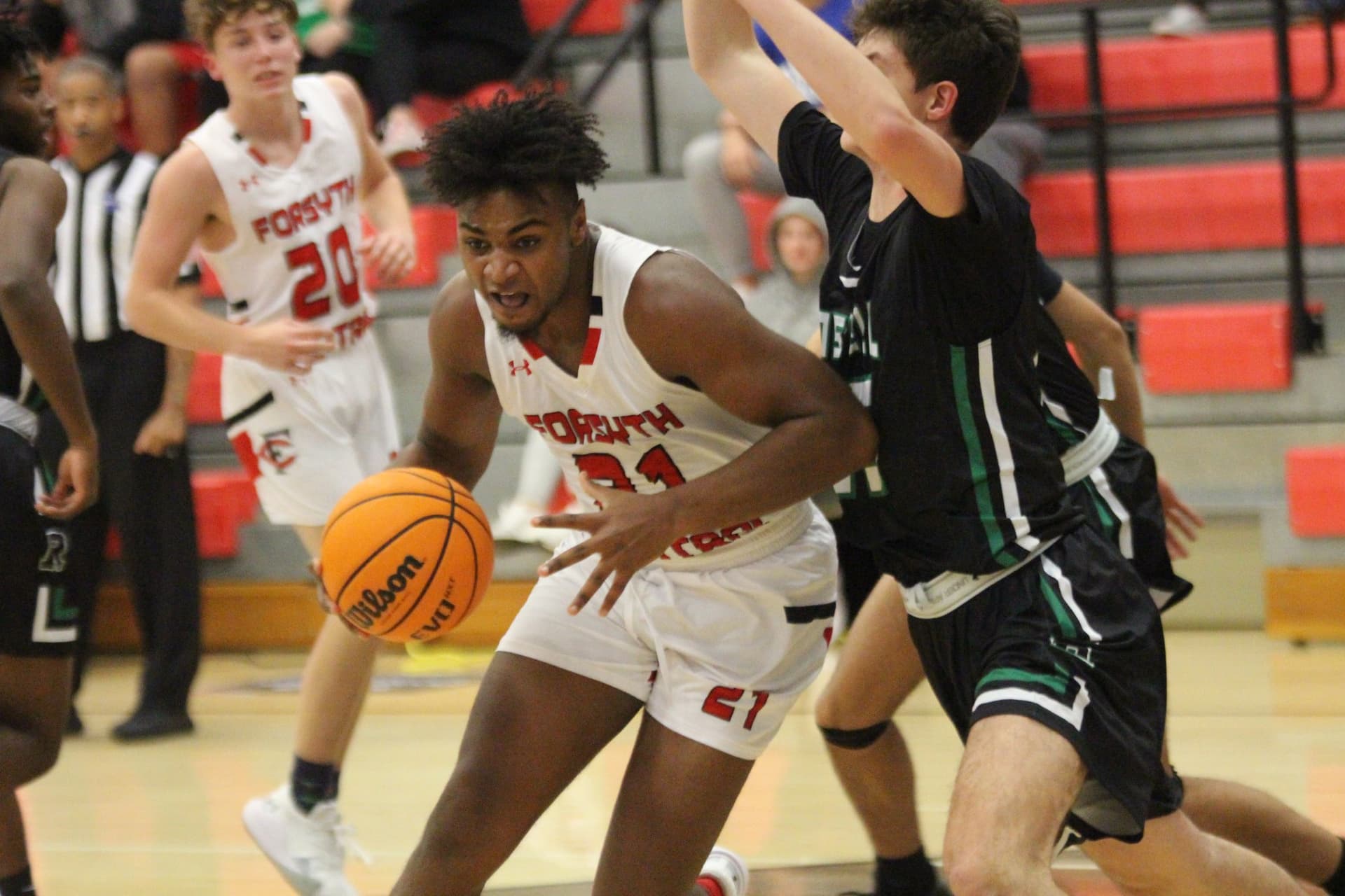 Forsyth Central Bulldogs Rout Denmark 67-20 in Region Boys Basketball