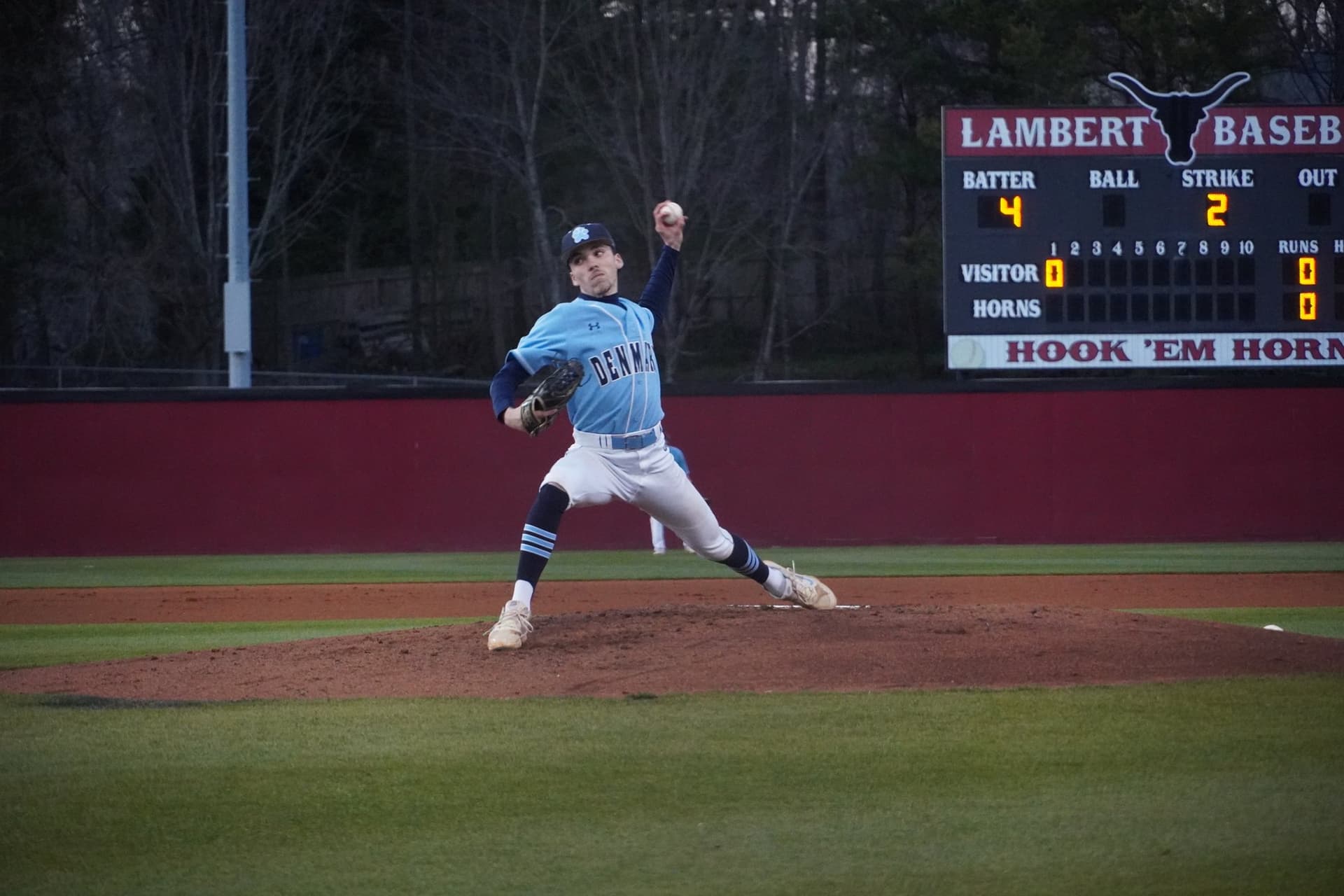 Lambert Longhorns, West Forsyth Wolverines Square Off in April Baseball Series
