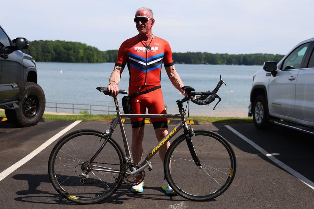 Forsyth County man with stage 4 cancer trains for Ironman, writes memoir