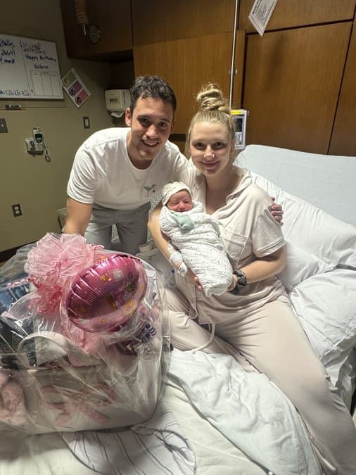 Forsyth Celebrates First Baby of 2026 at Northside Hospital