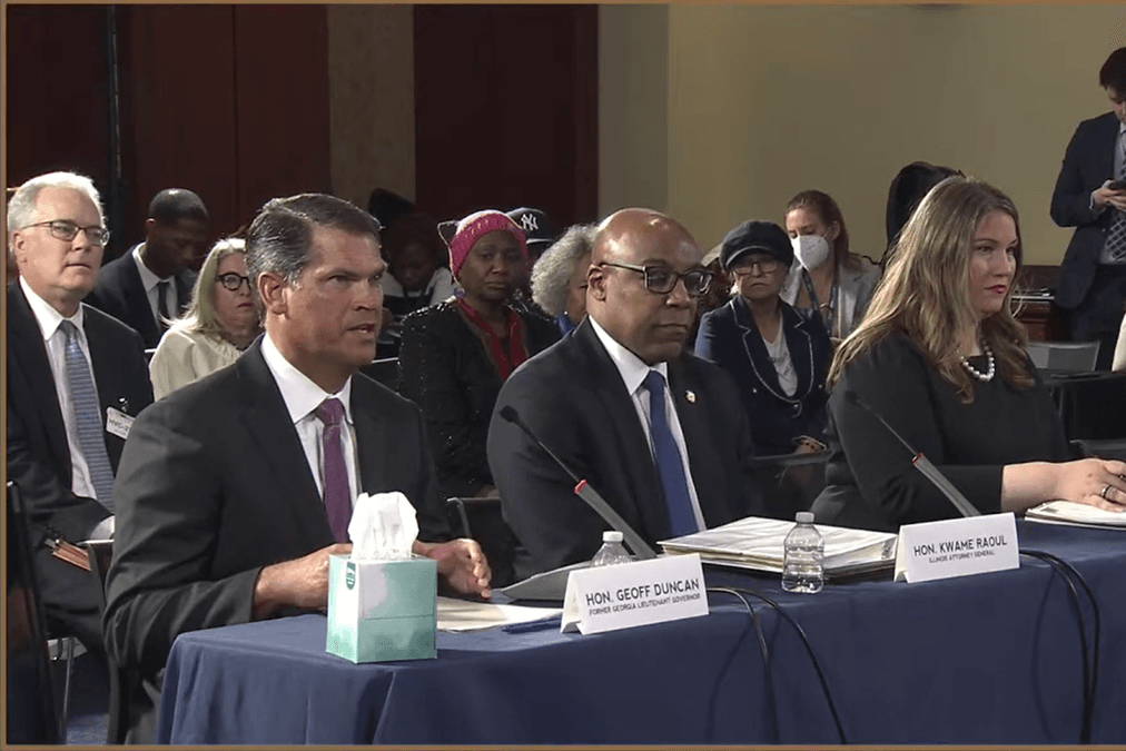 Former Georgia Lieutenant Governor Testifies at Jan. 6 Hearing