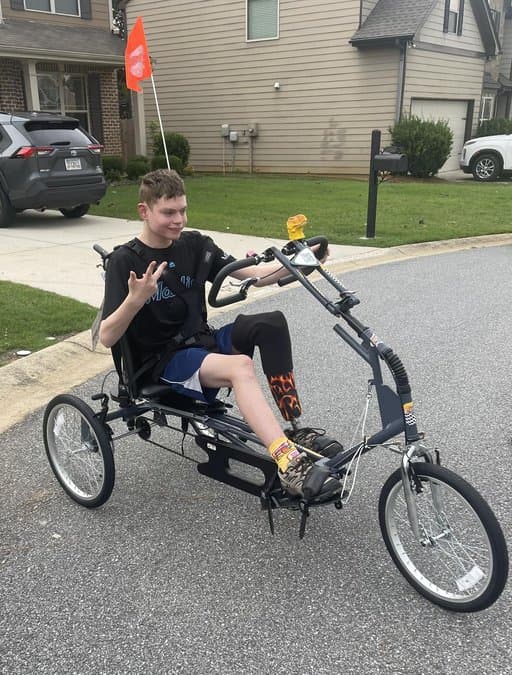 Forsyth neighbors rally to support hospitalized 20-year-old Logan Wood