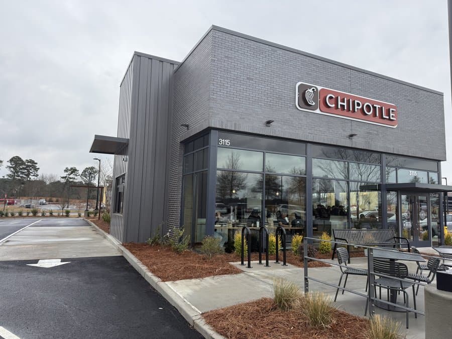 Forsyth County Chipotle Chipotlane Opening January 27 on Ronald Reagan Blvd