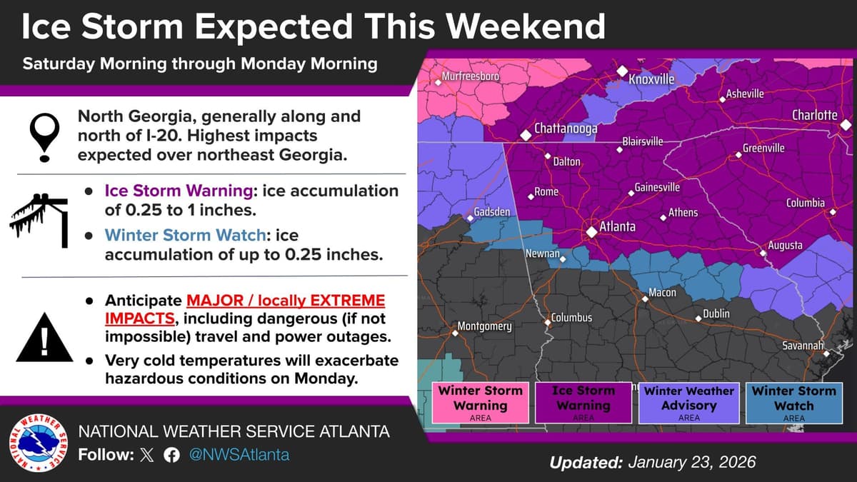 Forsyth County Faces Freeze Warning as Winter Weather Returns ...