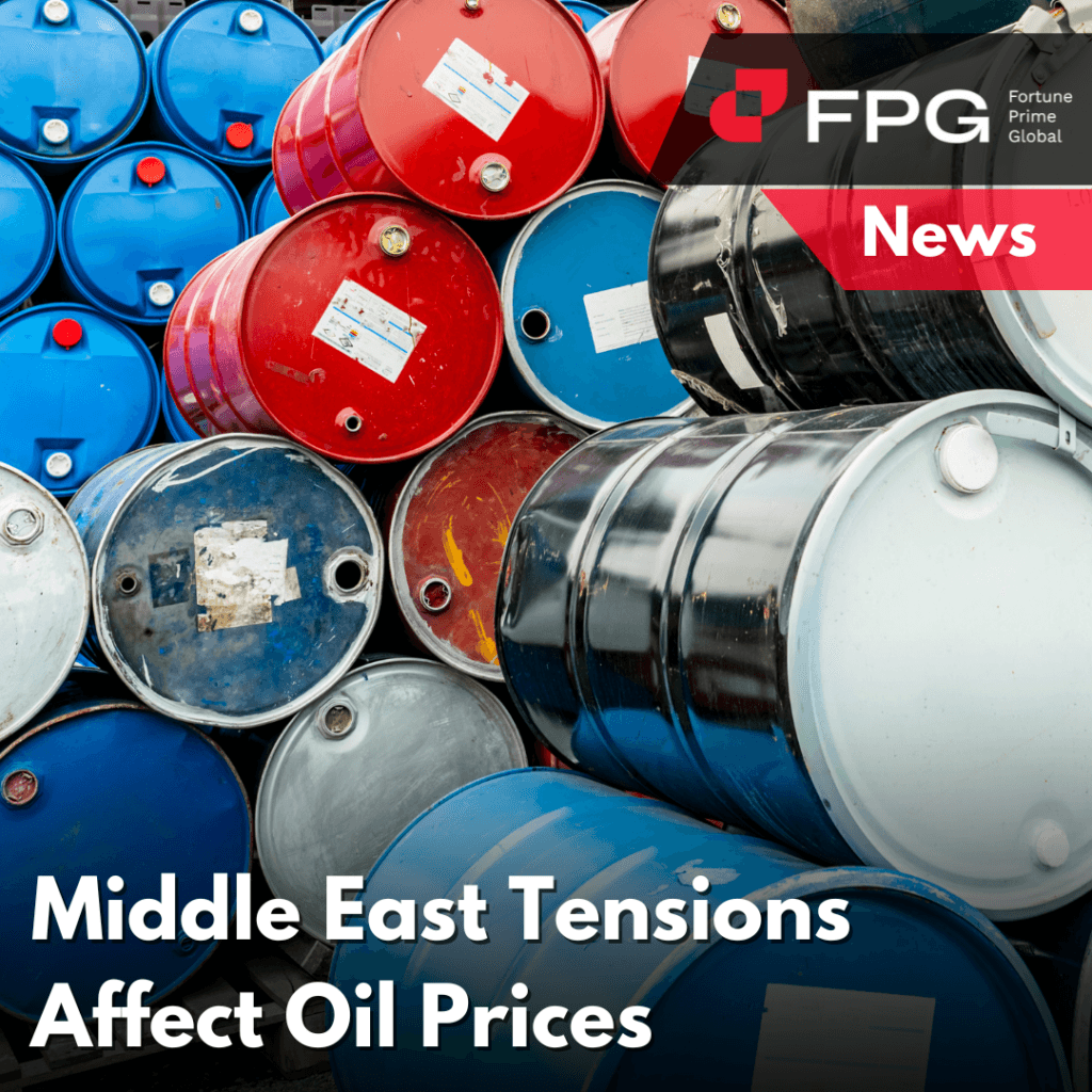 Oil prices climb as Middle East tensions and strikes unsettle markets