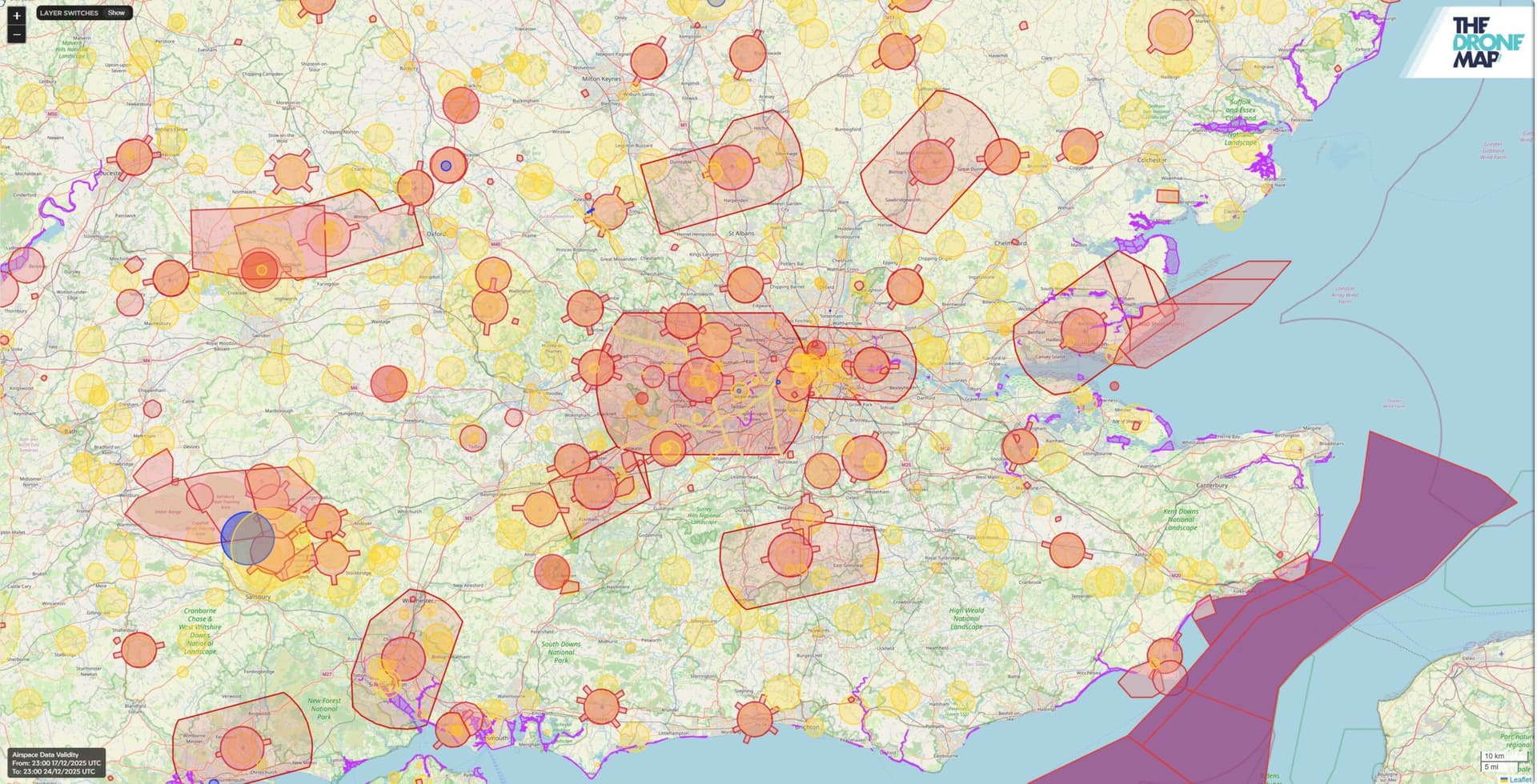 FPV UK launches live hazard map for safer drone racing sites