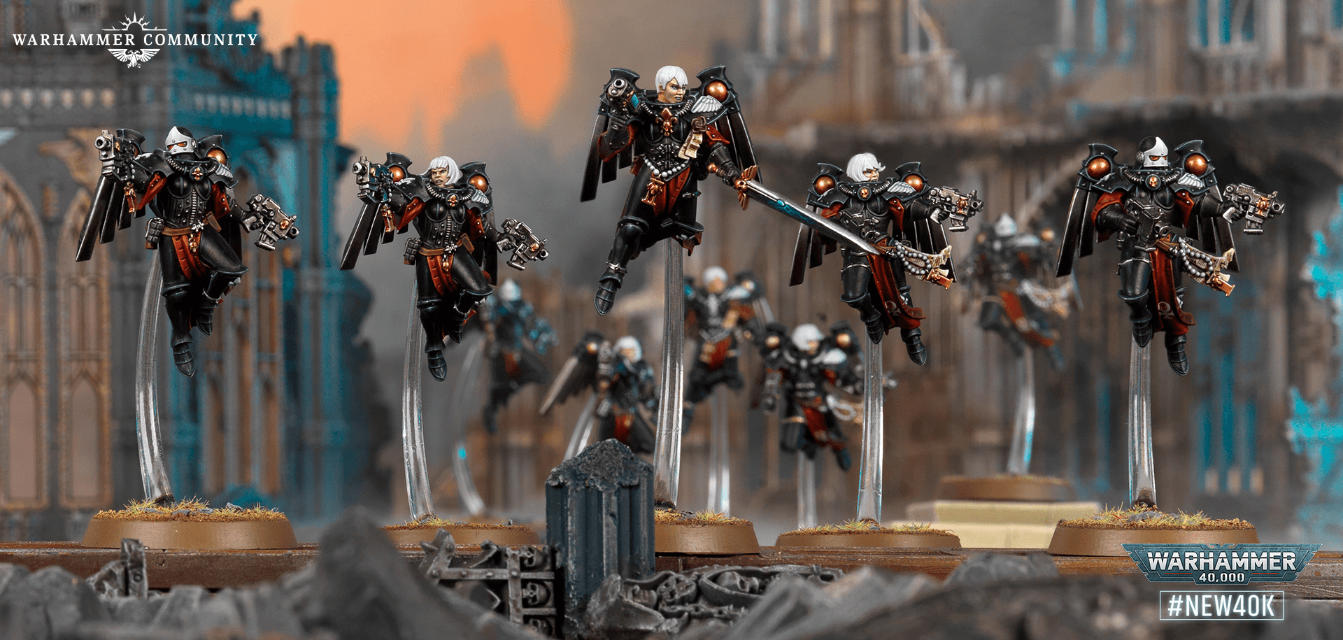 Adepta Sororitas gain three new detachments in Warhammer 40,000 edition focus