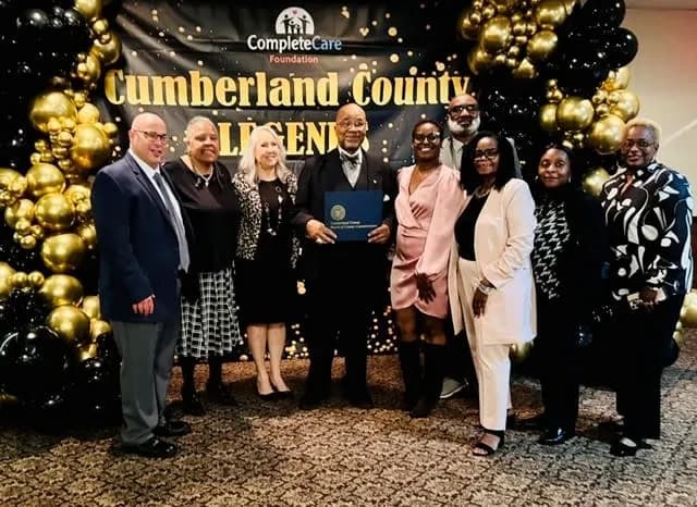 CompleteCare honors Bridgeton's Albert Kelly at Cumberland County Legends event