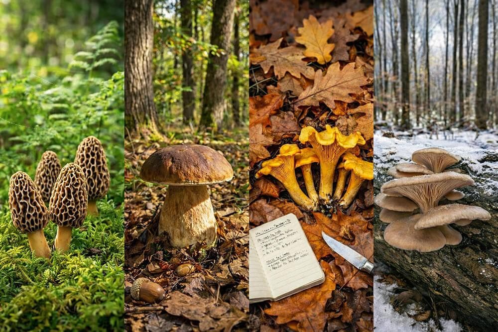 FungiAtlas 2026 calendar says mushroom season is always right now