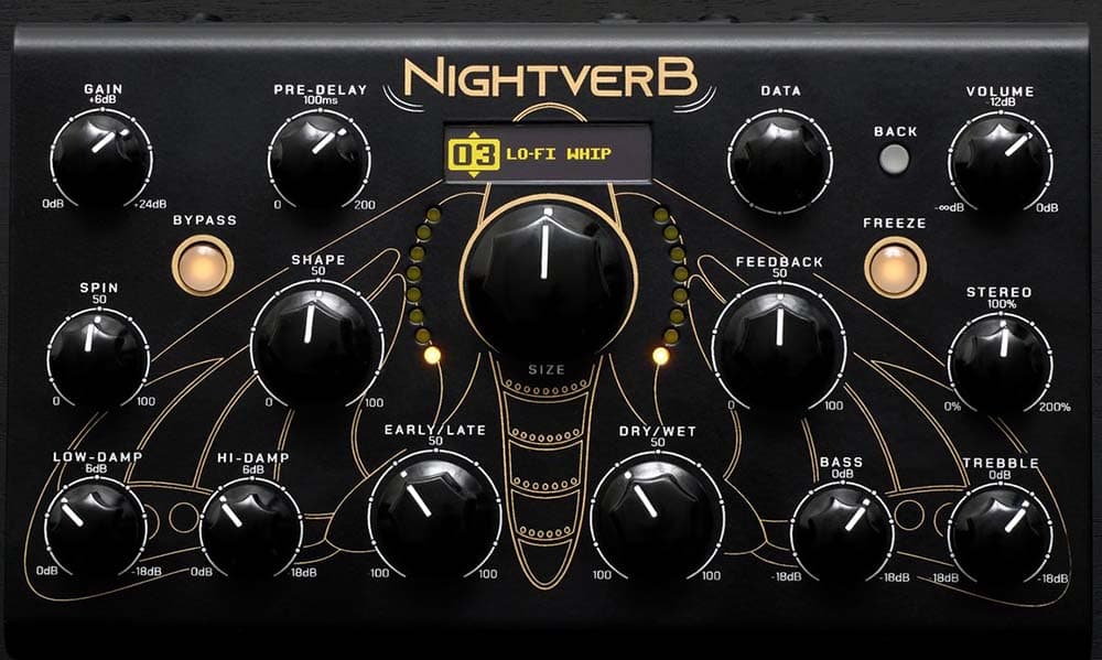 Erica Synths Nightverb Firmware 1.02 Brings Compressor, Noise Gate, Gated Reverb