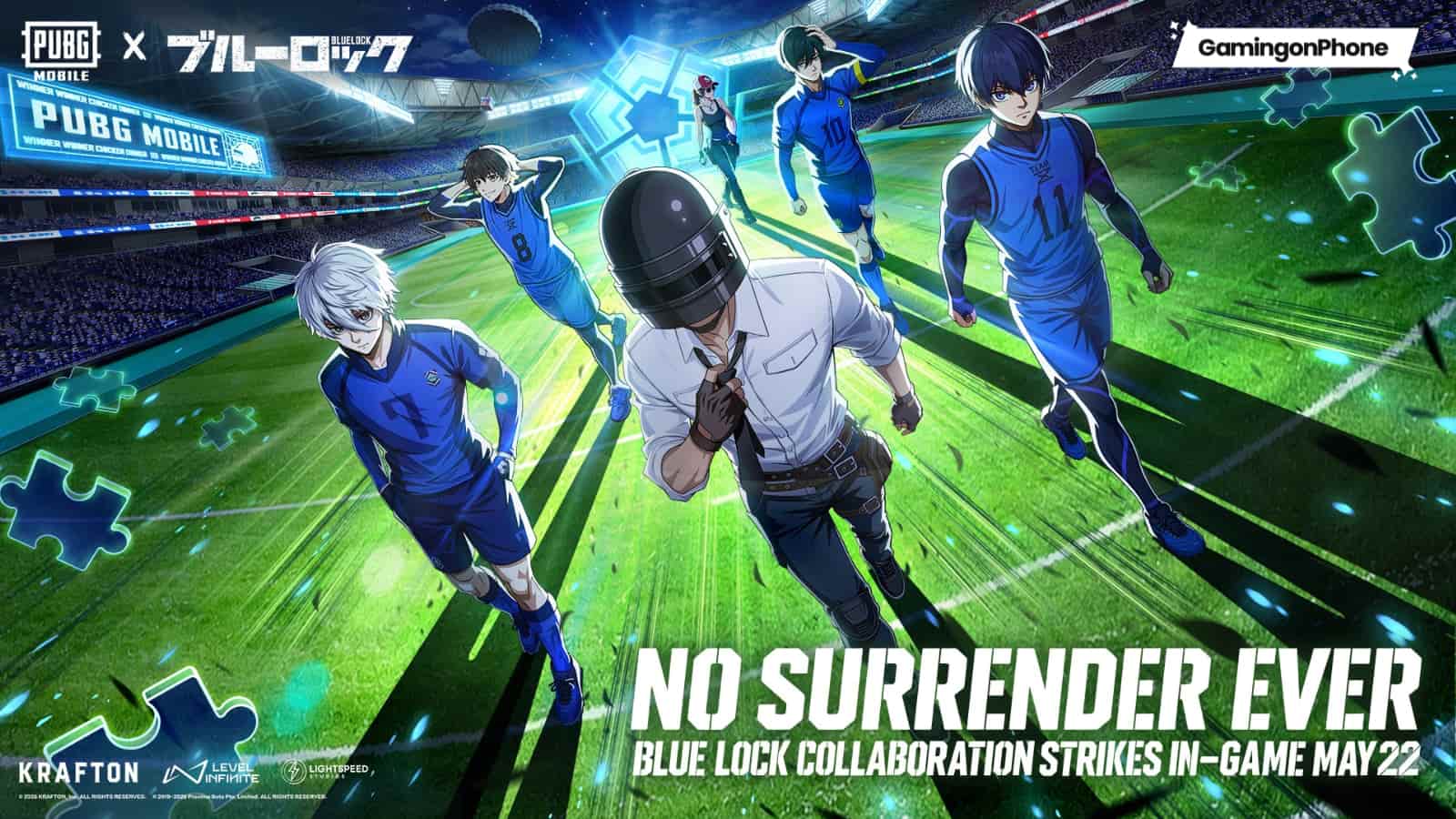 PUBG Mobile Adds Blue Lock Crossover for World Cup 2026 Event