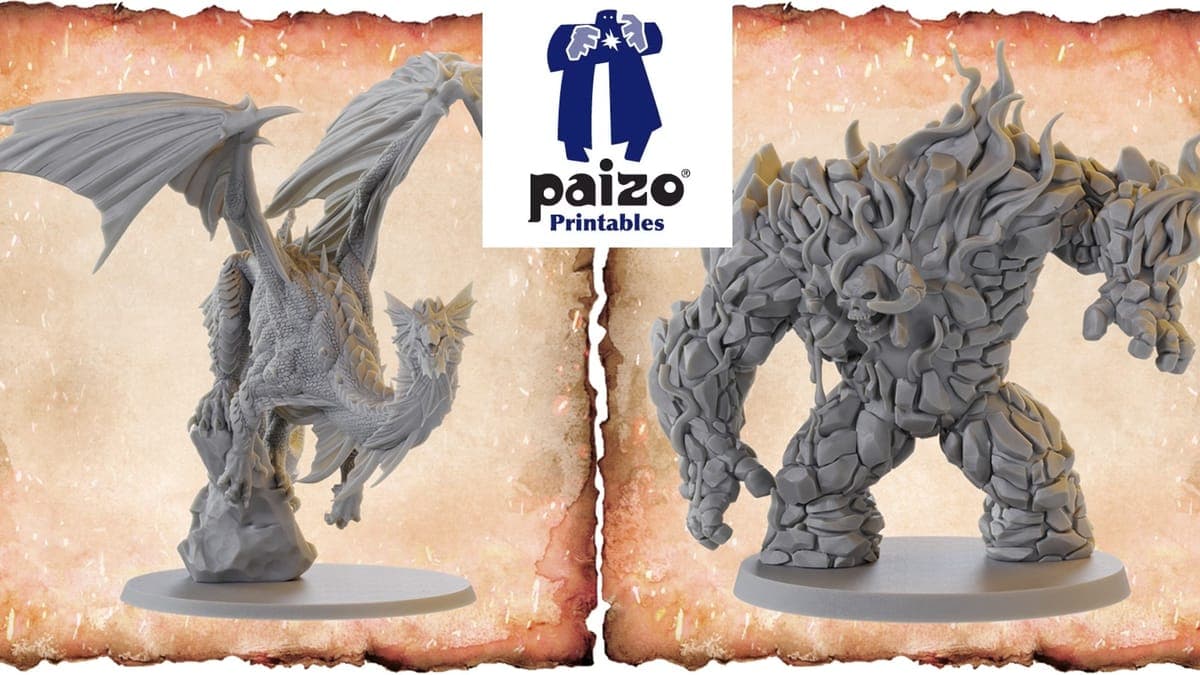 Paizo Launches Official 3D-Printable Miniatures Storefront on MyMiniFactory
