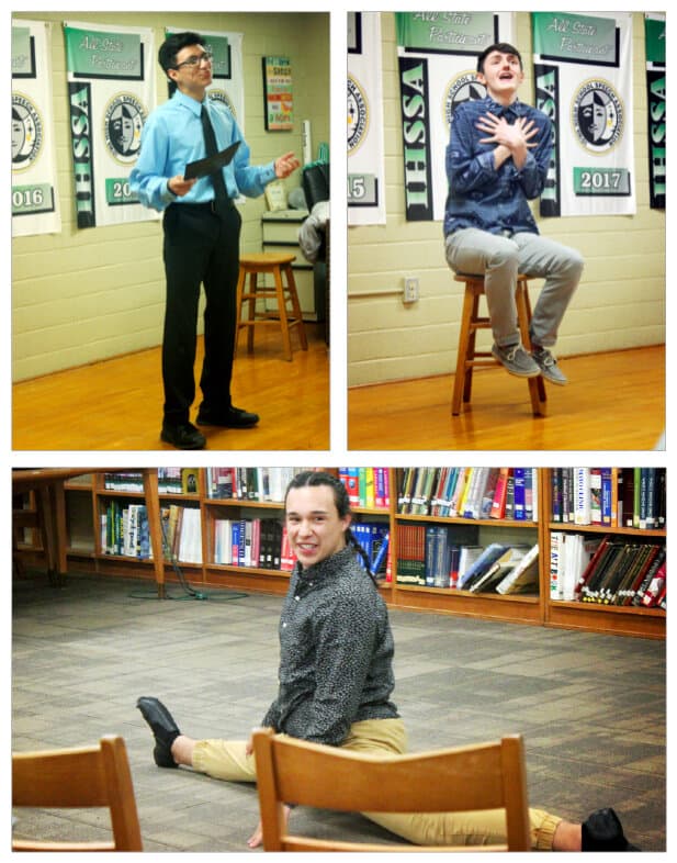 Storm Lake freshmen mime trio selected for Iowa All-State nonperforming act