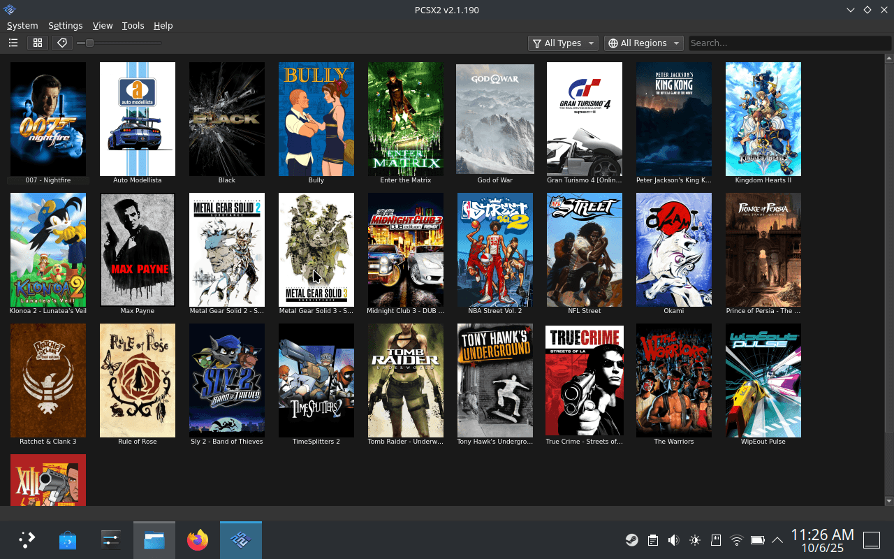 PCSX2 developers and community publish multiple development builds Feb 20 to 23