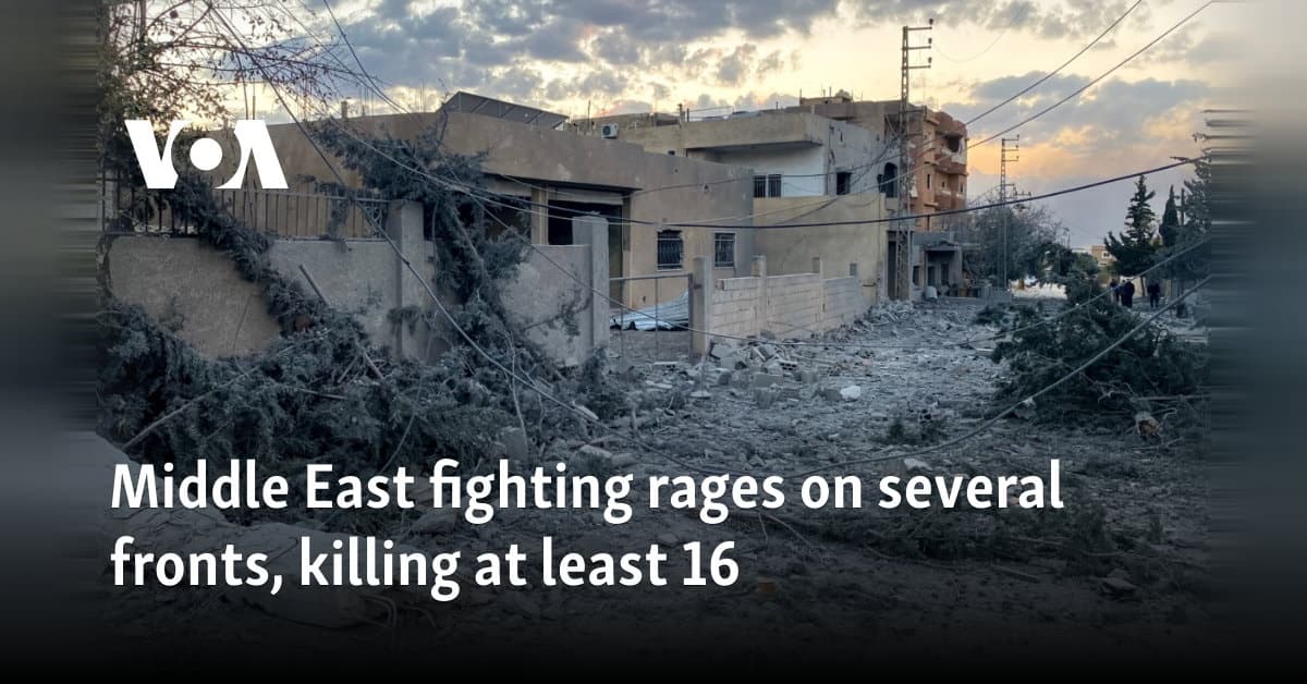 U.S. and Israel strike across Iran as fighting engulfs Middle East