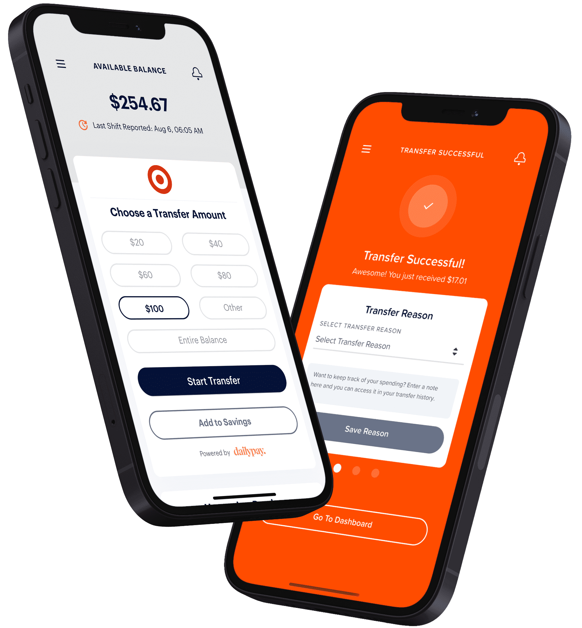 Target details $15–$24 starting pay, DailyPay access, incentive plan structure