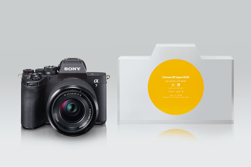 Sony 7 V wins Camera Grand Prix 2026 top prize in Japan