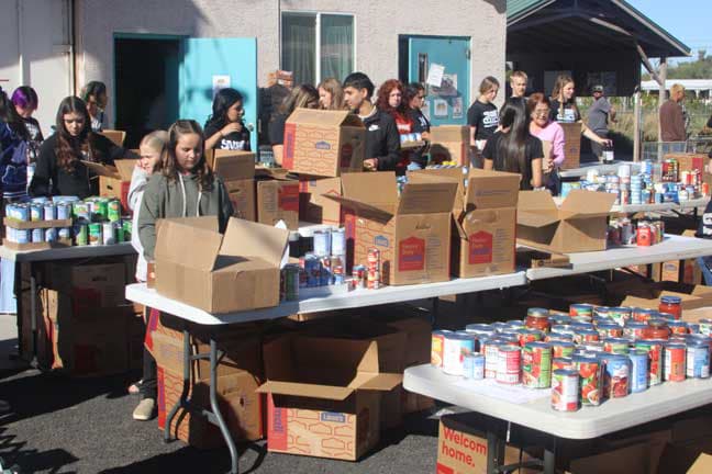 Local Schools Collect Food for Families Affected by SNAP Uncertainty