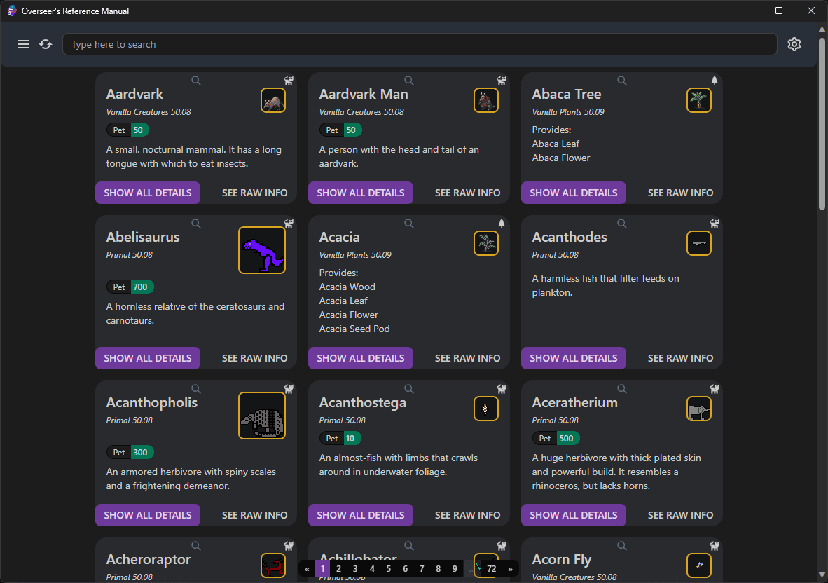 Dwarf Fortress companion app turns raws into a searchable reference book