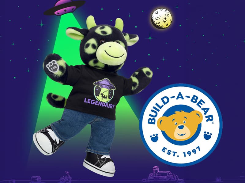 Build-A-Bear Turns April Fools' Prank Into Alien Cow Plush Launch