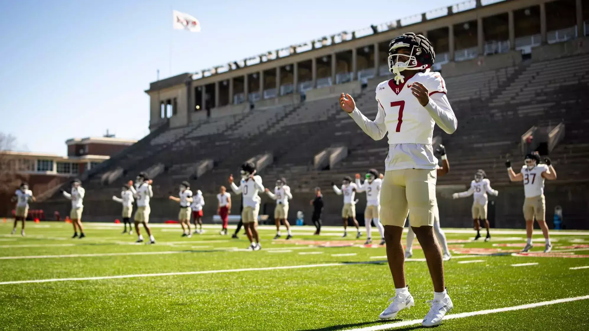 Harvard spring scrimmage showcases Dante Torres, Logan Reaska's 99-yard touchdown