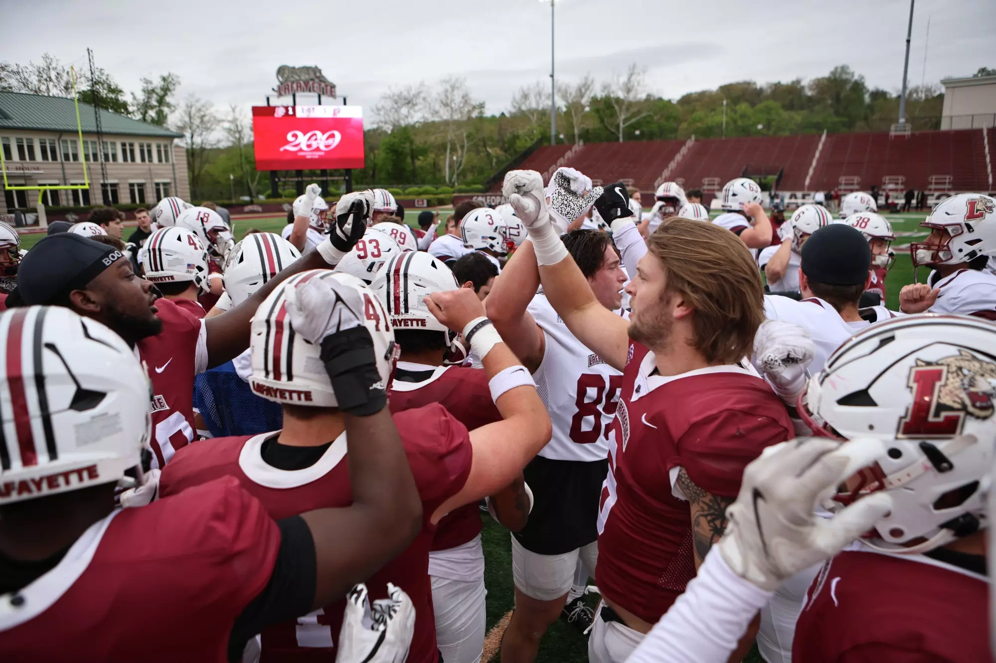 Lafayette spring showcase spotlights quarterback battle, Leopards' Patriot League hopes