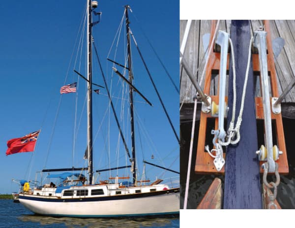 Drag-proof anchoring system keeps Britannia secure through rough nights