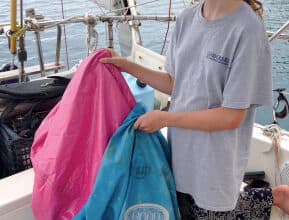 Modular DIY dodger and bimini turn costly cockpit enclosure affordable